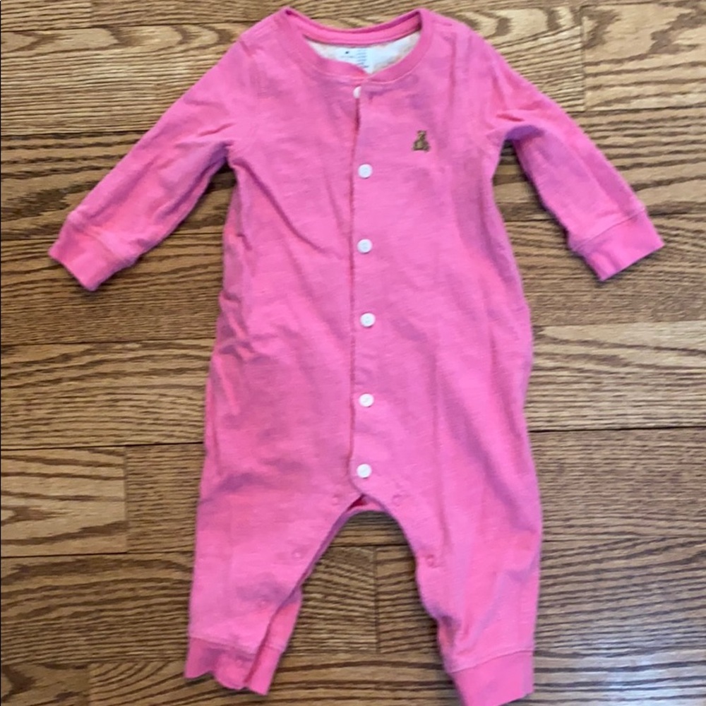 Pink long sleeve outfit